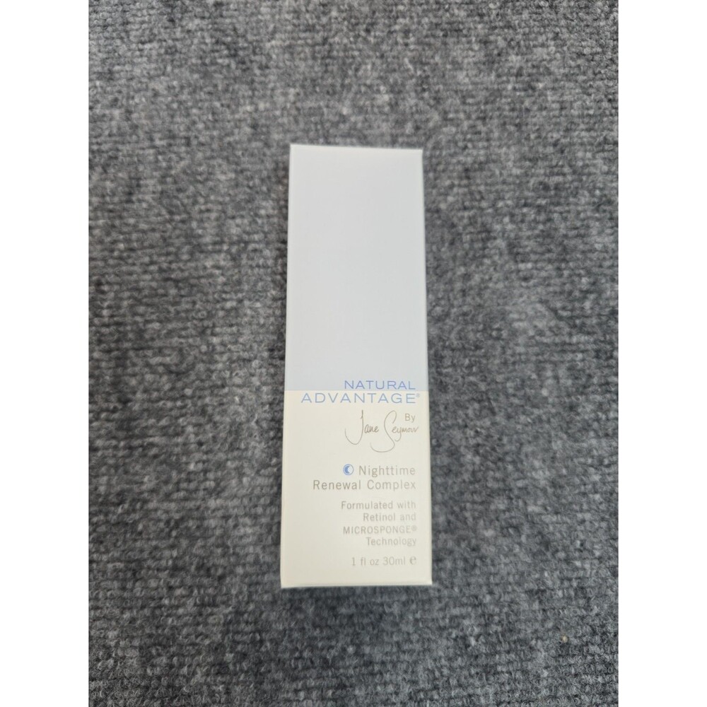 NEW Natural Advantage Jane Seymour Nighttime Renewal Complex 1 fl. oz. SEALED